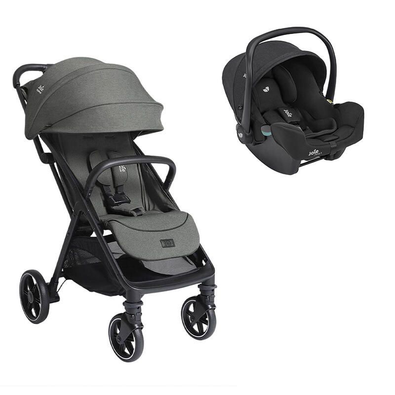 Poussette Duo Parcel Lx + Siège auto i-Snug 2 Evergreen - joie