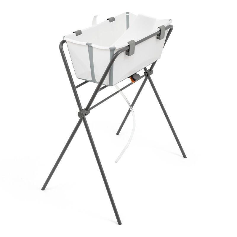 Baignoire Flexi Bath + Support + Transat de bain nouveau-né White - stokke