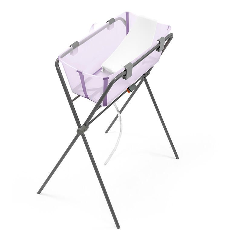 Baignoire Flexi Bath + Support + Transat de bain nouveau-né Lavender - stokke
