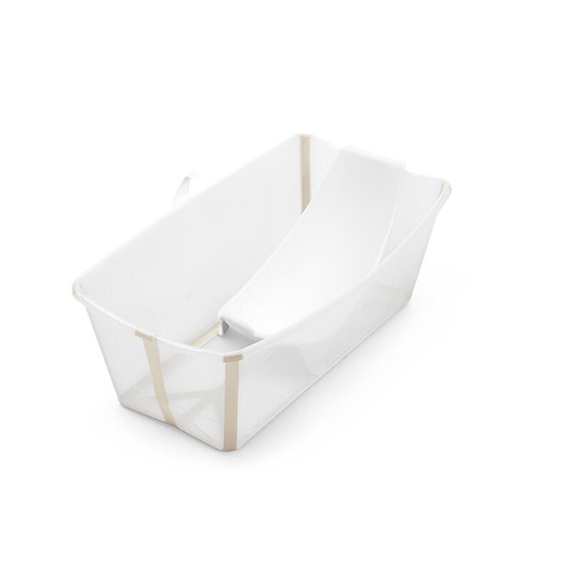 Transat de bain nouveau-né Flexi Bath White - stokke