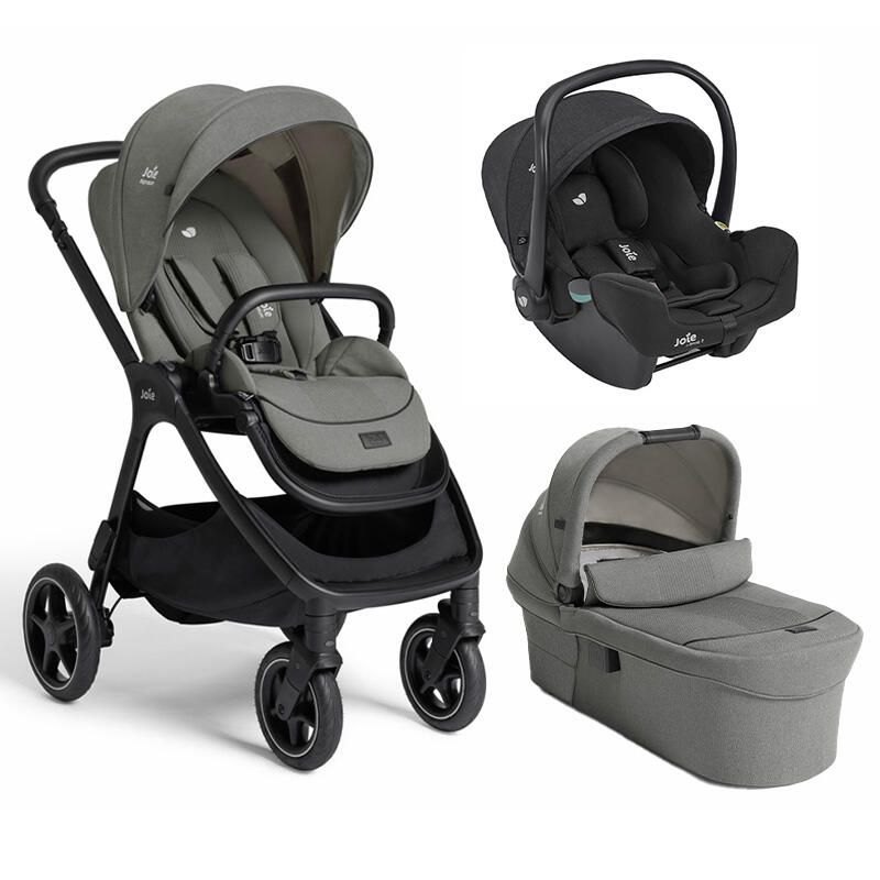 Poussette Trio Finiti + Siège auto i-Snug 2 + Nacelle Ramble XL V2 Evergreen - joie