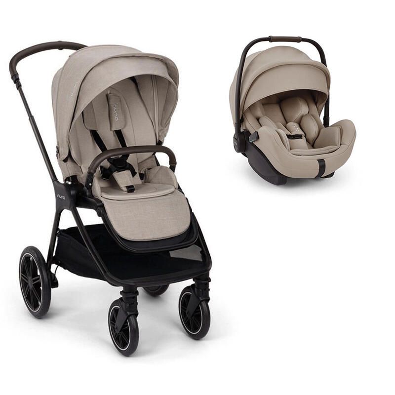 Poussette Duo Triv Lx + Siège auto Arra Flex 2 Chateau - nuna