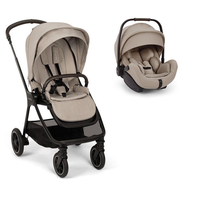 Poussette Duo Triv Next + Siège auto Arra Flex 2 Chateau - nuna