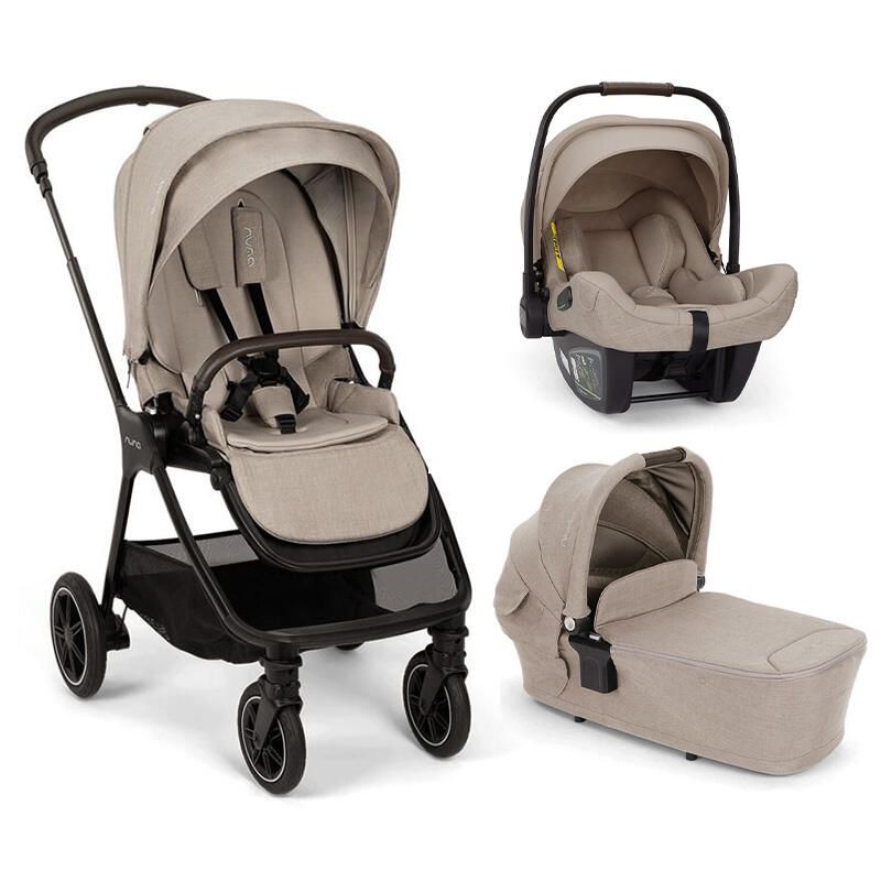 Poussette Trio Triv Next + Siège auto Pipa Next + Nacelle Lytl Chateau - nuna