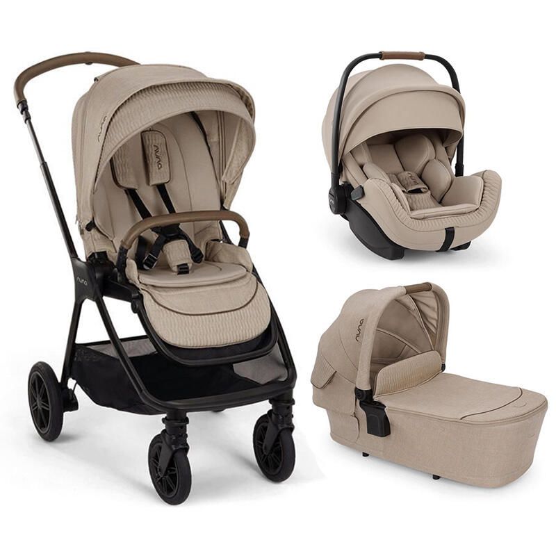 Poussette Trio Triv Next + Siège auto Arra Flex 2 + Lytl Cosmopolitan - nuna