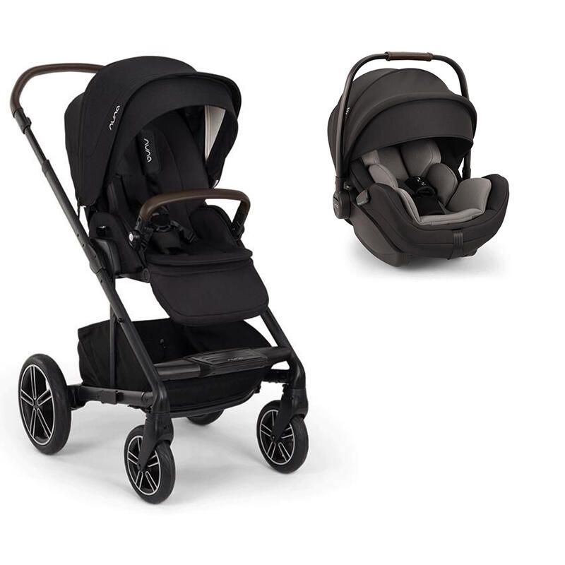 Poussette Duo Mixx Next + Siège auto Arra Flex 2 Caviar - nuna
