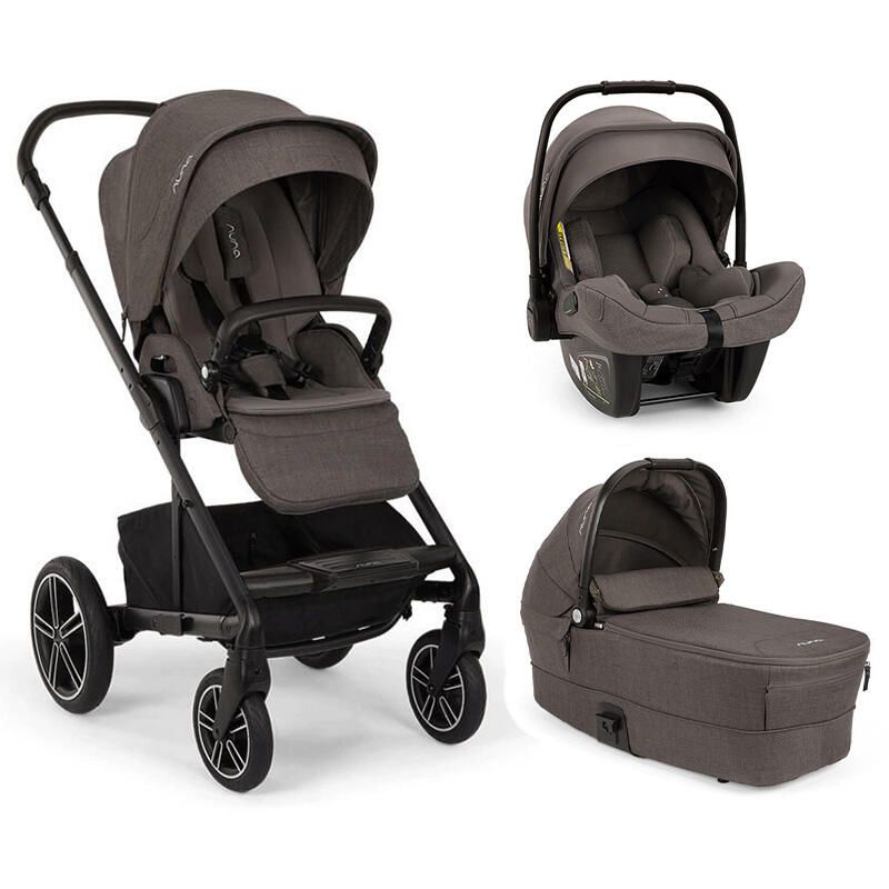 Poussette Trio Mixx Next + Siège auto Pipa Next + Nacelle Mixx Next Thunder - nuna