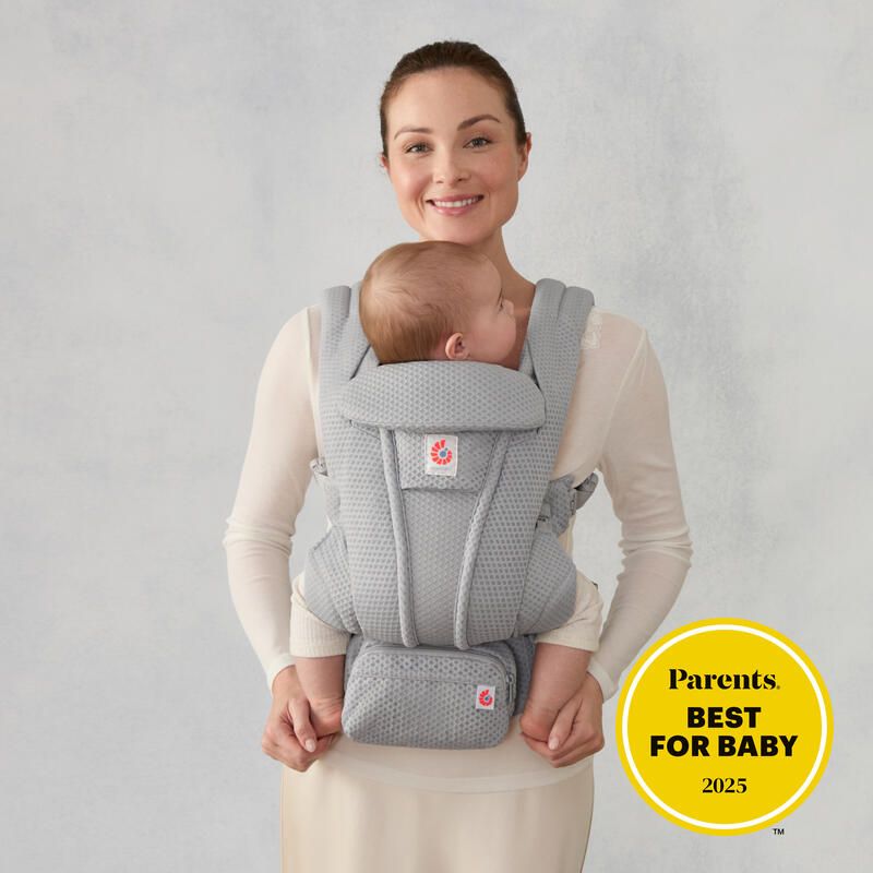 Porte-bébé Omni Deluxe Mesh Pearl Grey - ergobaby