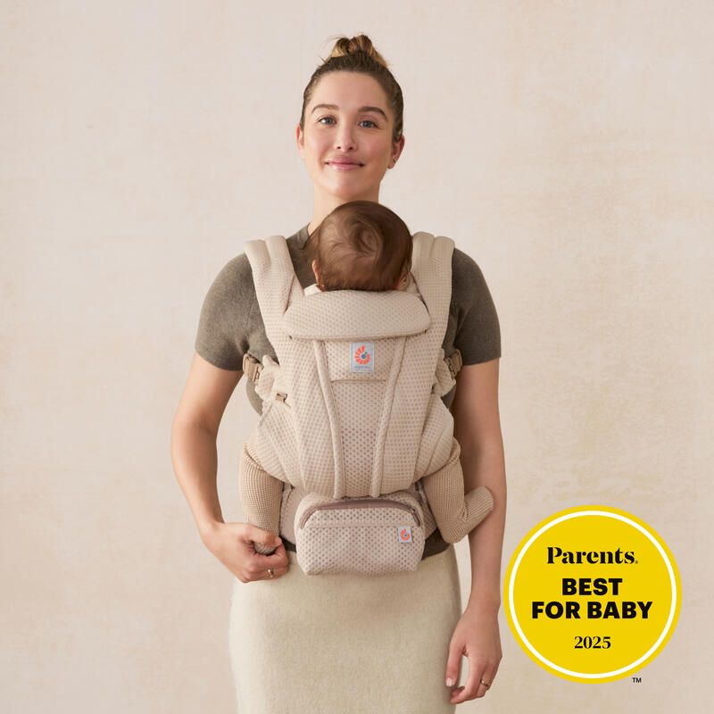 Porte-bébé Omni Deluxe Mesh Natural Beige - ergobaby