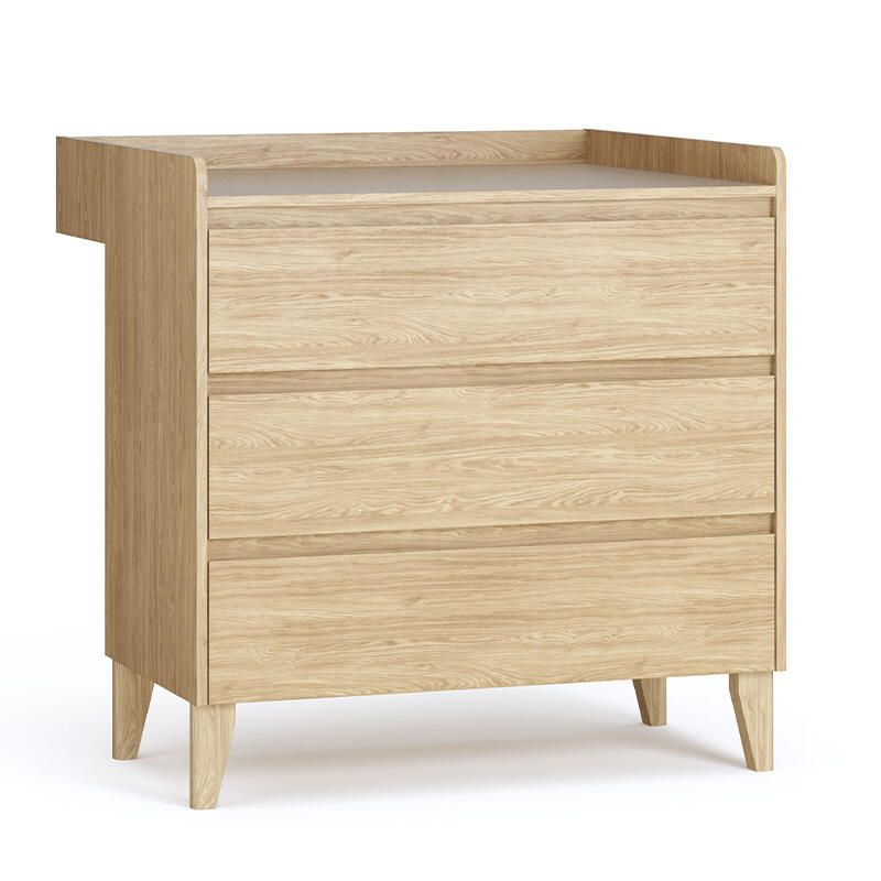 Commode 3 tiroirs Muve Chêne - vox