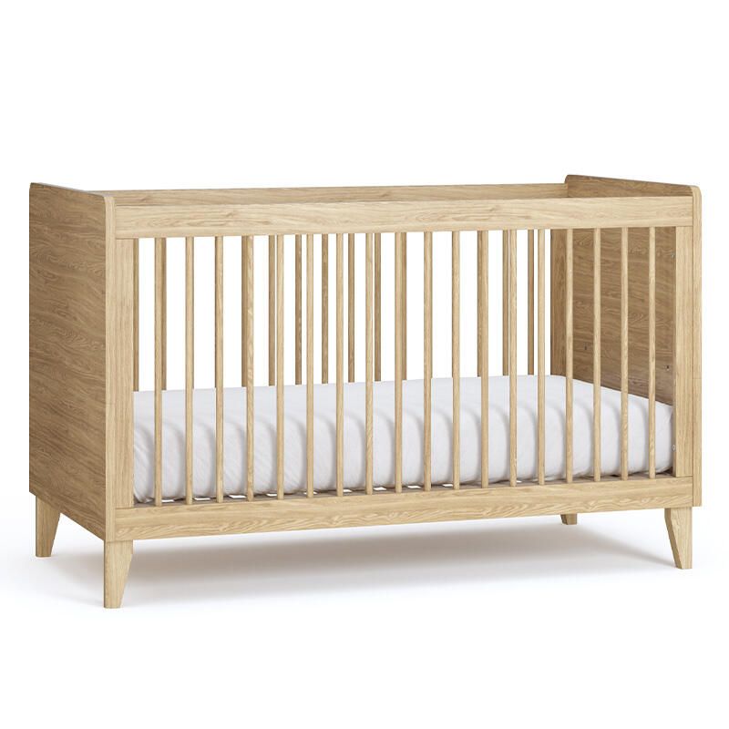 Lit bébé évolutif 70x140cm Muve Chêne - vox