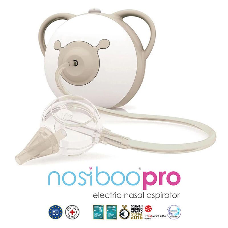 Mouche bébé électrique Nosiboo Pro Beige - nosiboo