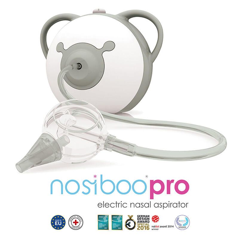 Mouche bébé électrique Nosiboo Pro Gris - nosiboo