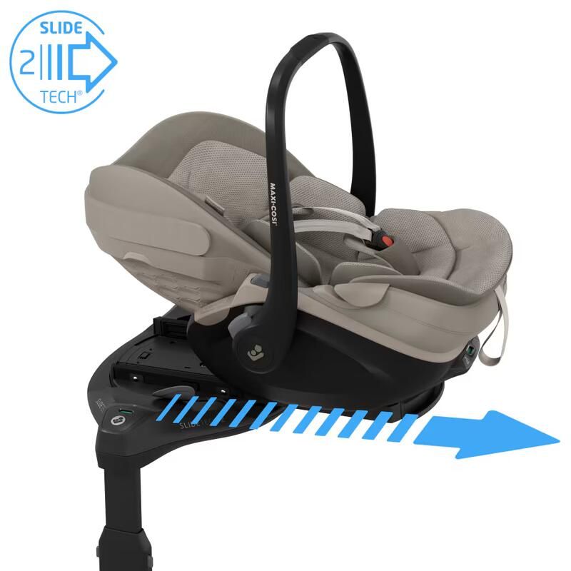 Siège auto 40-87cm Pebble Slide Pro Sapphire Sand - maxi cosi