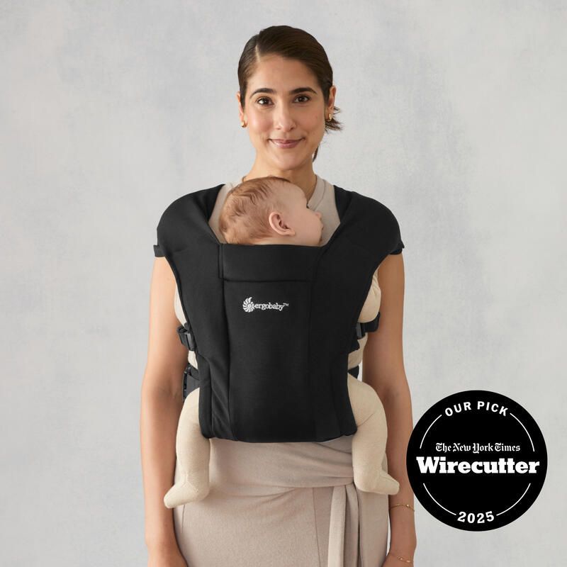 Porte-bébé nouveau-né Embrace Pure Black - ergobaby
