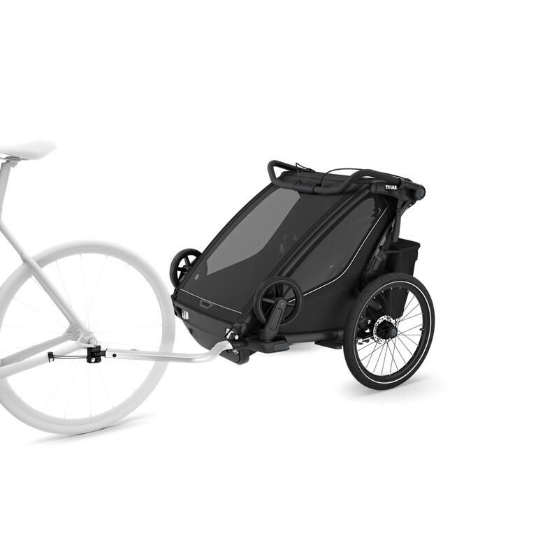 Chariot Sport 2 G3 Active With Kids Black - thule