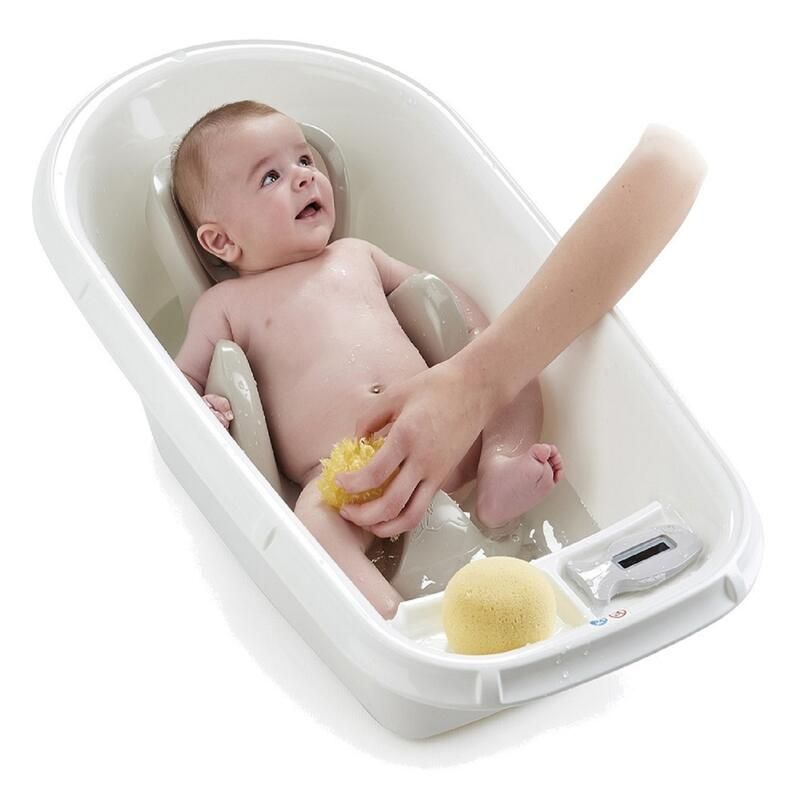Transat De Bain Babycoon Gris Charme - thermobaby