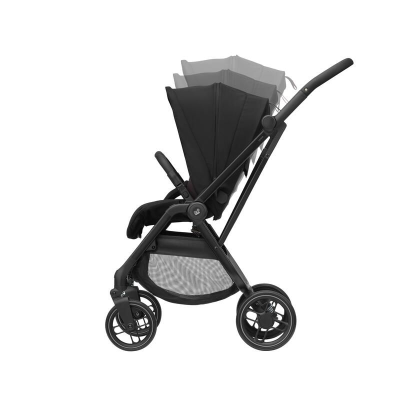 Poussette Leona 2 Twillic Black - maxi cosi