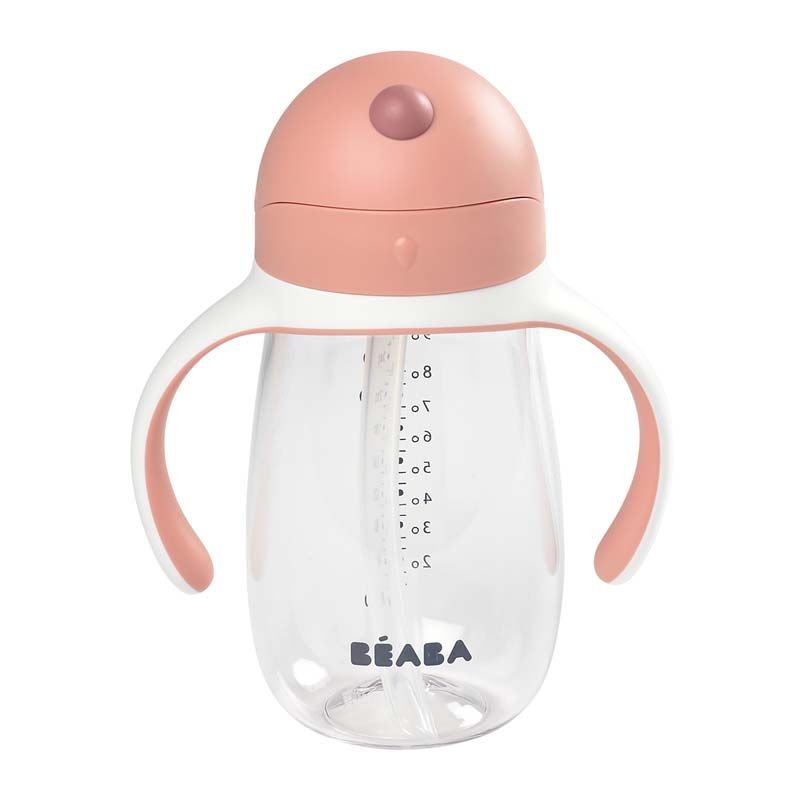 Tasse Paille 300ml Old Pink - beaba