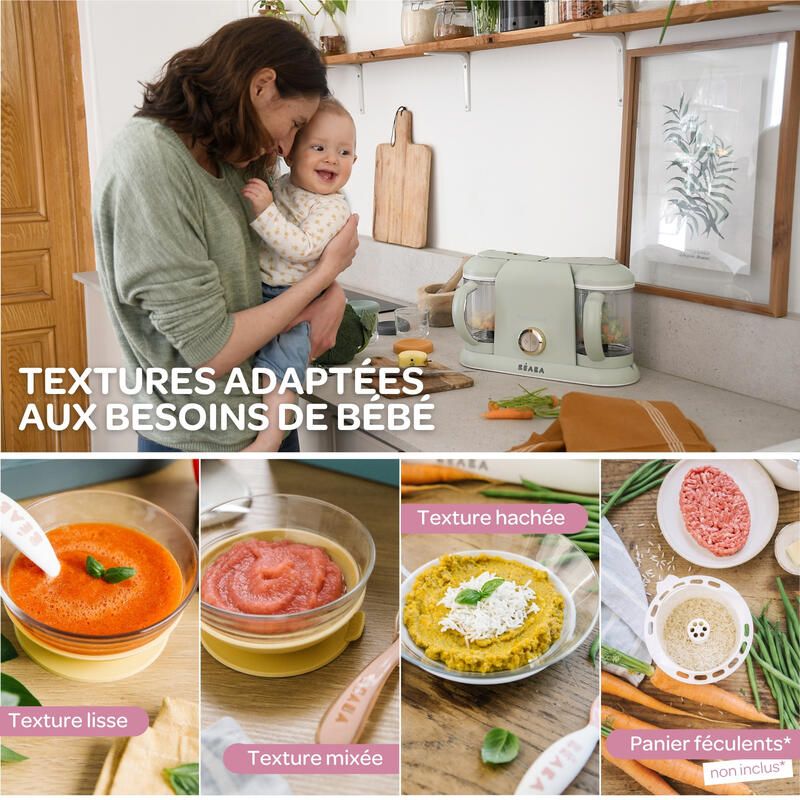 Babycook Duo Misty Green - beaba