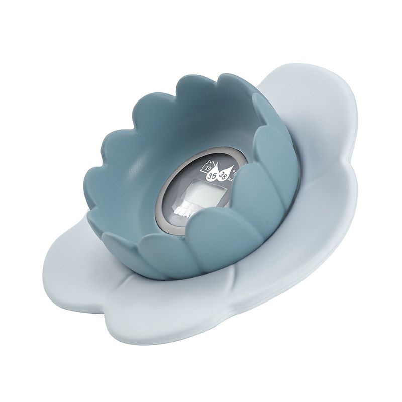 Thermometre De Bain Lotus Green Blue - beaba