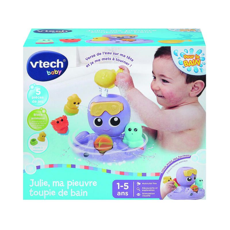 Julie, Ma Pieuvre Toupie De Bain - vtech
