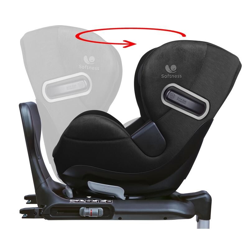 Siege Auto Gaia+ Softness 40-105cm Carbon - renolux