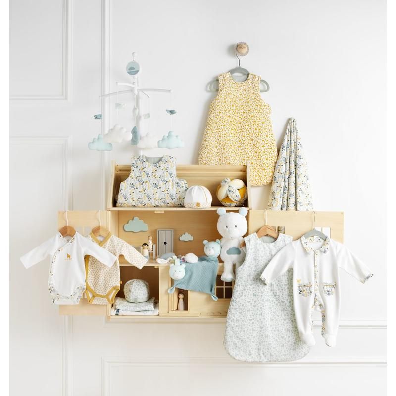 Pyjama Promenons Nous 3m Col - sauthon baby deco