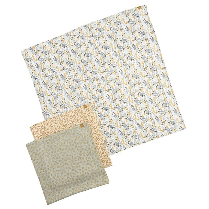Langes 70x70cm X3 Promenons Nous 70x70cm - sauthon baby deco