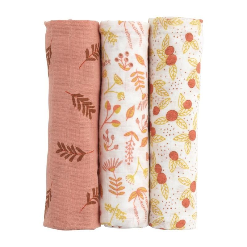 Langes 70x70cm X3 Esmee 70x70cm - sauthon baby deco