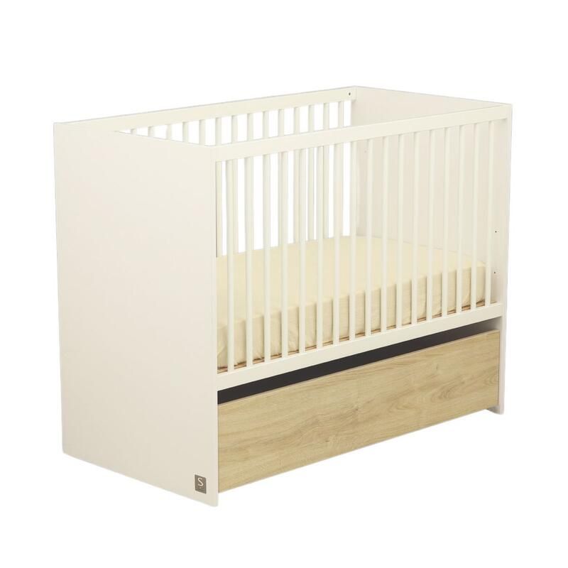 Tiroir pour lit bébé 60x120cm Paloma Blanc - sauthon