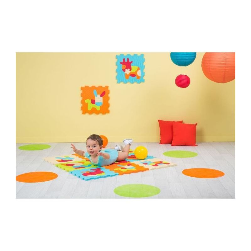 Dalles Animaux Multicolor Ludi Mousse - ludi