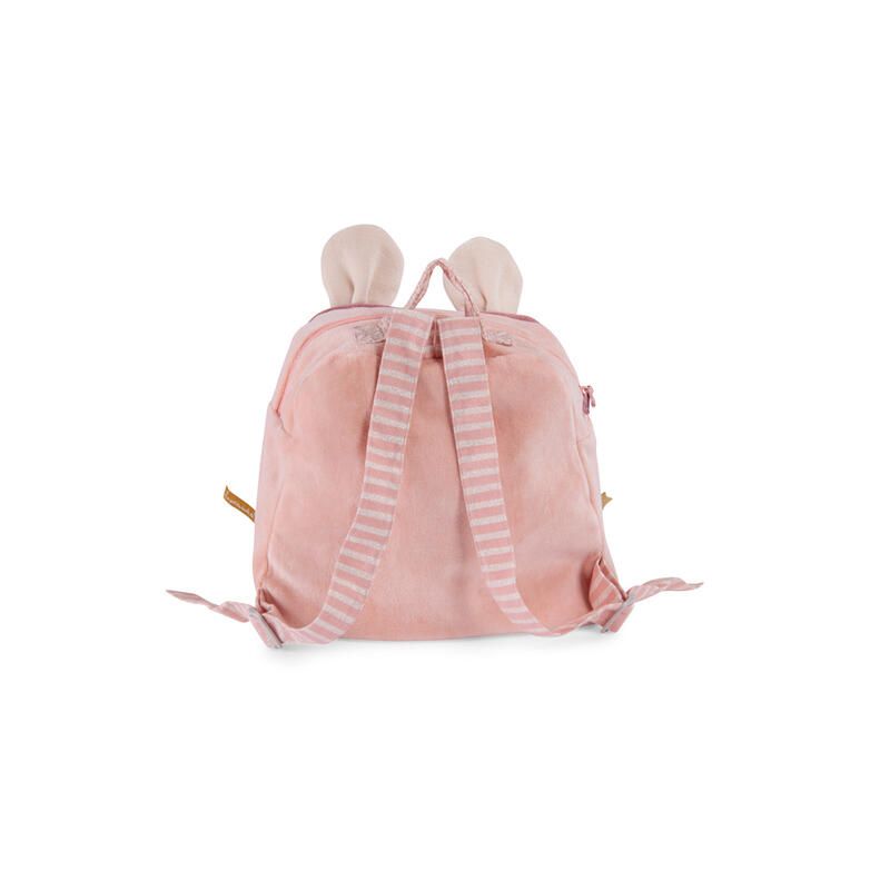 Sac A Dos Souris La Petite Ecole De Danse Rose/Crme Moulin Roty La Petite Cole De Danse - moulin roty