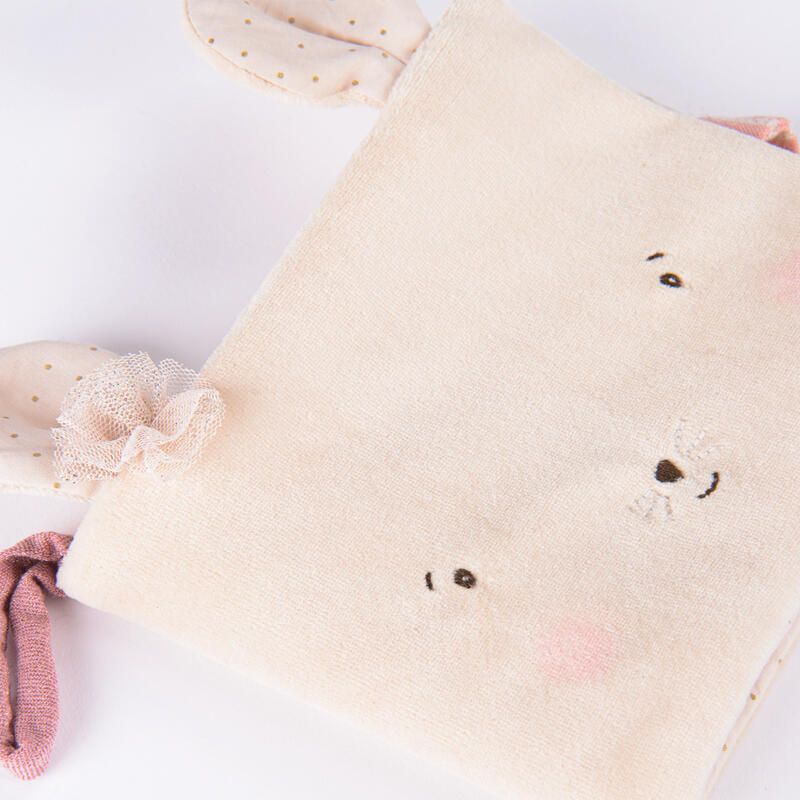 Album Photo Textile La Petite Ecole De Danse Rose/Crme Moulin Roty La Petite Cole De Danse - moulin roty
