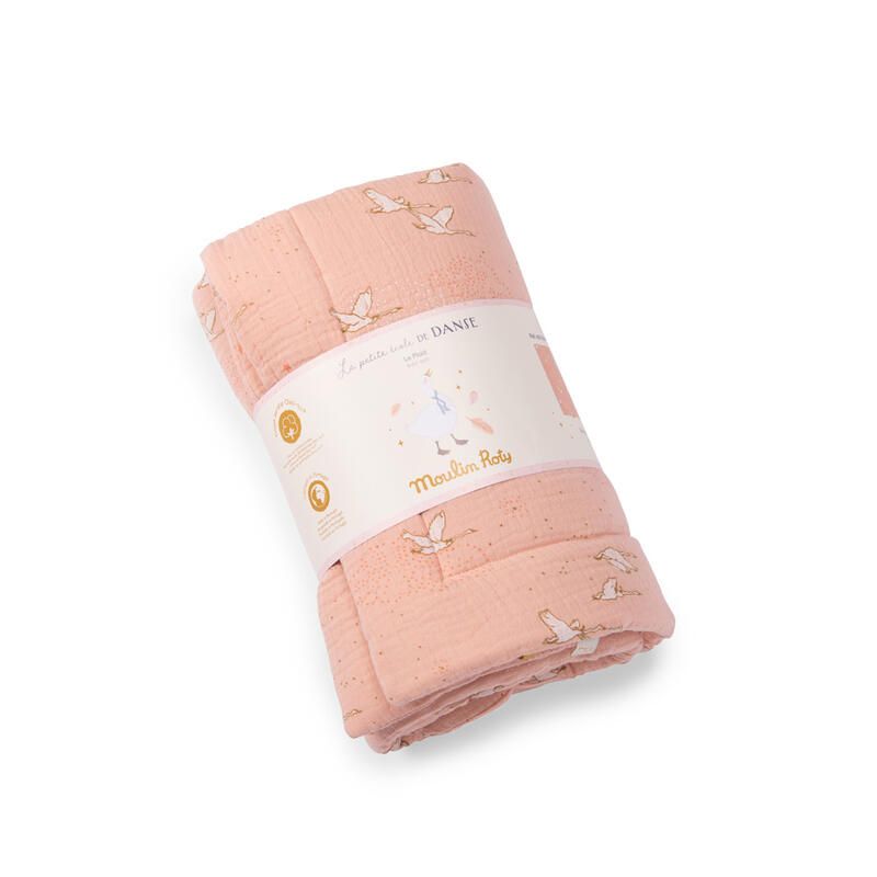 Plaid Rose La Petite Ecole De Danse Rose Moulin Roty La Petite Cole De Danse - moulin roty