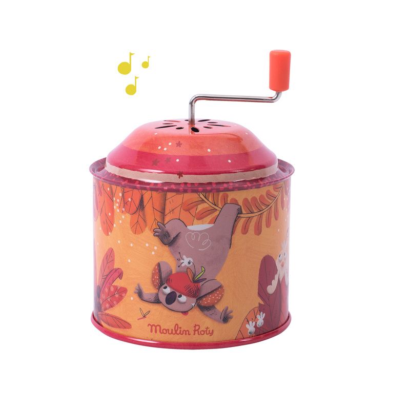 Moulin A Musique Dans La Jungle Emb/8 Rouge - moulin roty