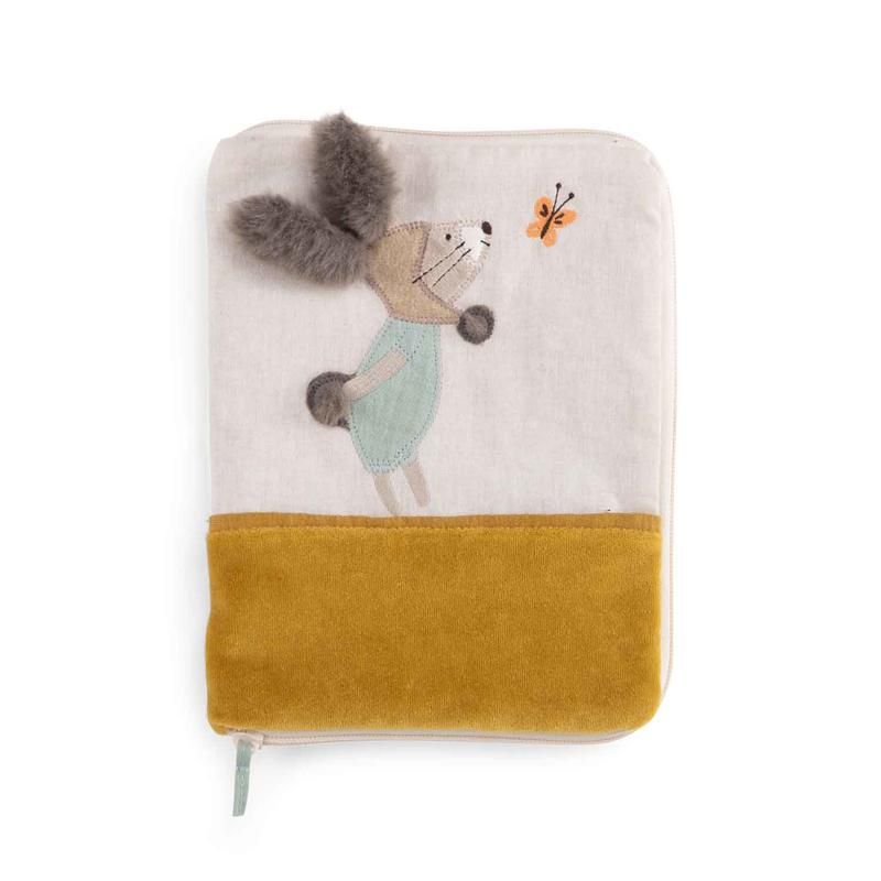Protege Carnet De Sante Multicolore Trois Petits Lapins - moulin roty