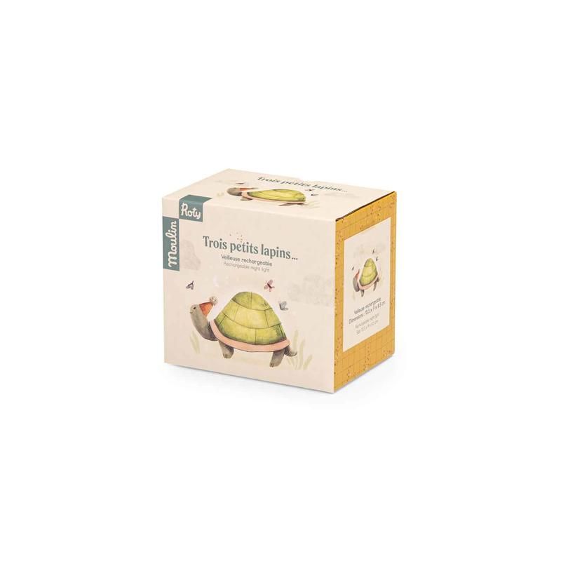 Veilleuse Trois Petits Lapins Tortue - moulin roty