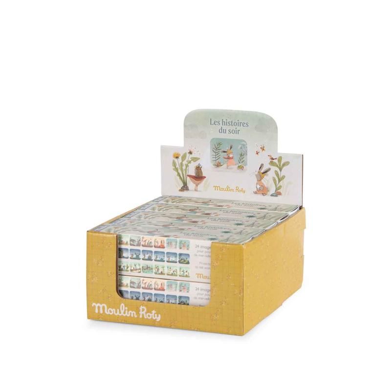 Lampe A Histoires Moutarde Trois Petits Lapins - moulin roty