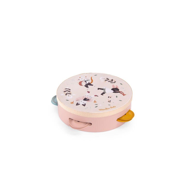 Tambourin Apres La Pluie Emb/6 Beige Moulin Roty Aprs La Pluie - moulin roty