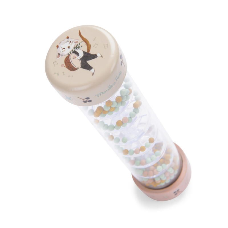 Baton De Pluie Apres La Pluie Emb/10 Crme/Rose Moulin Roty Aprs La Pluie - moulin roty