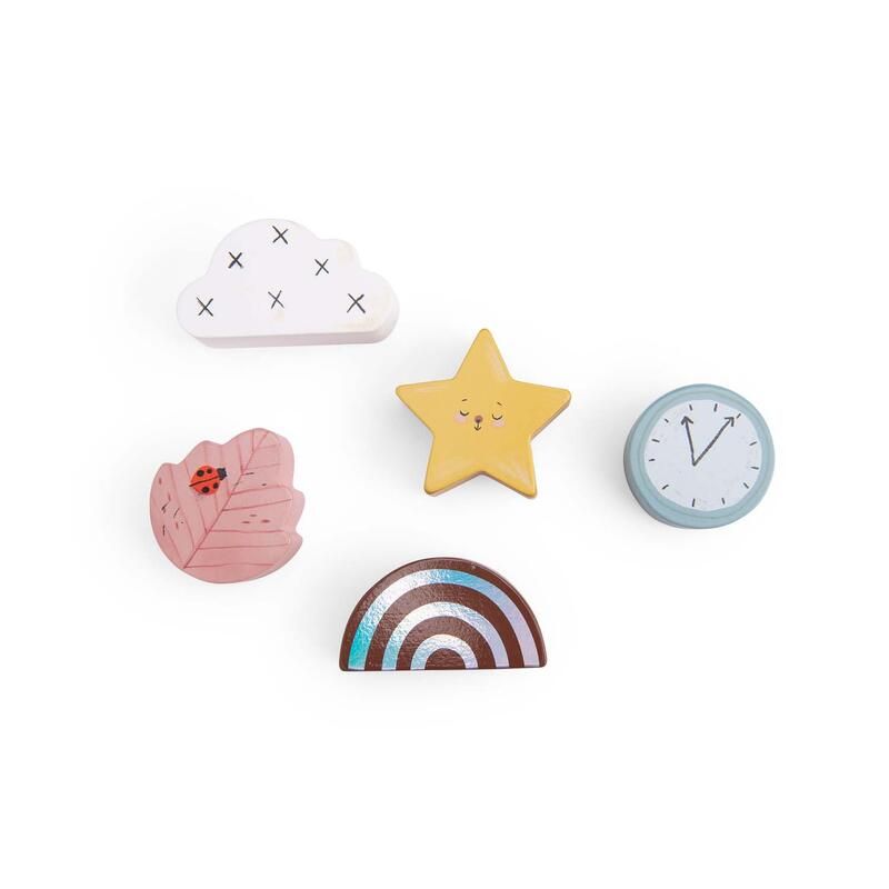 Puzzle Eveil Sensoriel Apres La Pluie Apres La Pluie 1+ Multicolore - moulin roty