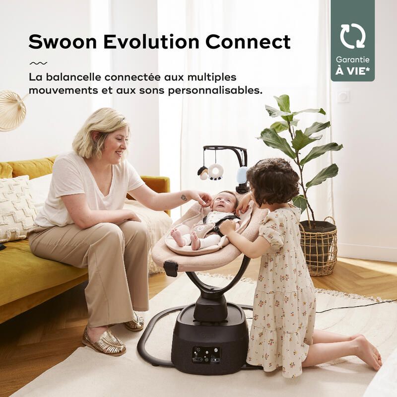 Balancelle Swoon Evolution Connect Mocca - babymoov