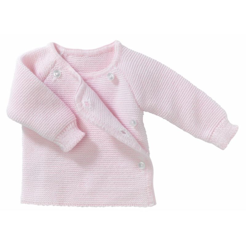 Brassiere Maille Rose Naissance - bebe9 creation