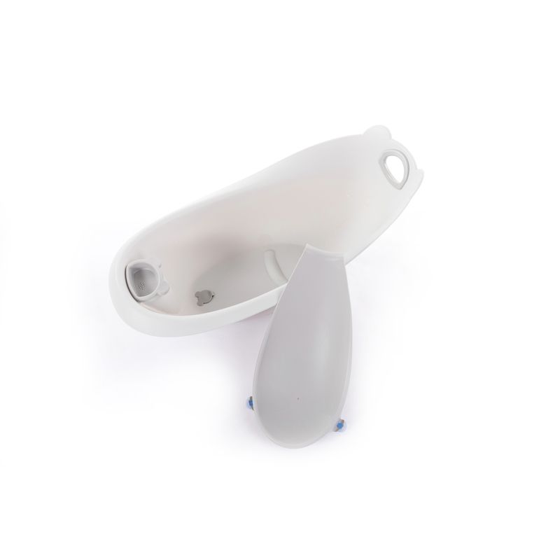 Baignoire Ourson Sage Gris Support Baignoire Ourson Bojungle - bojungle