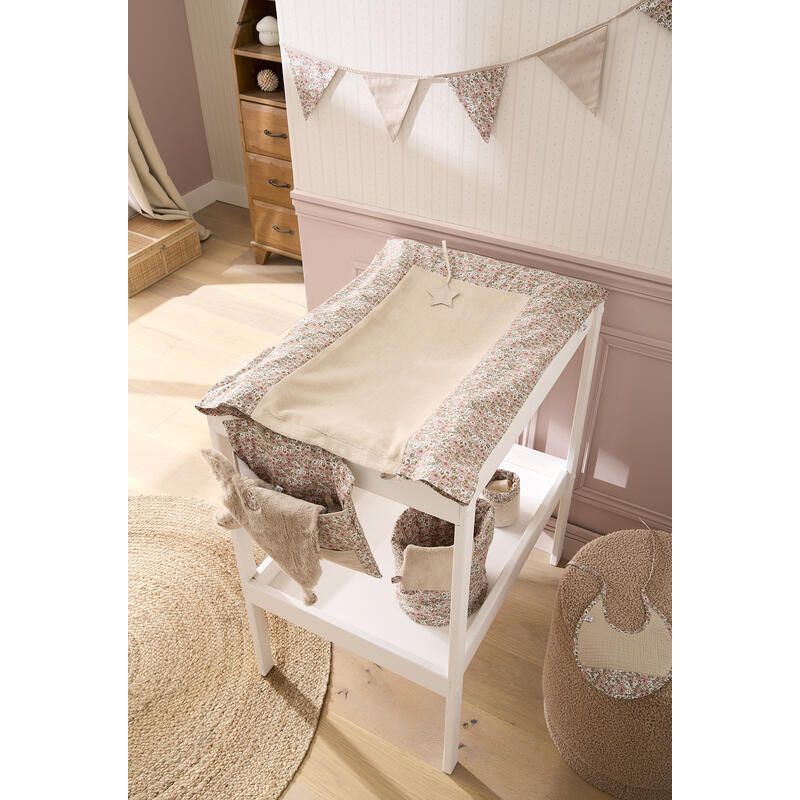 Doudou Fausse Fourrure Afternoon Tea Liberty Galet - bb&co