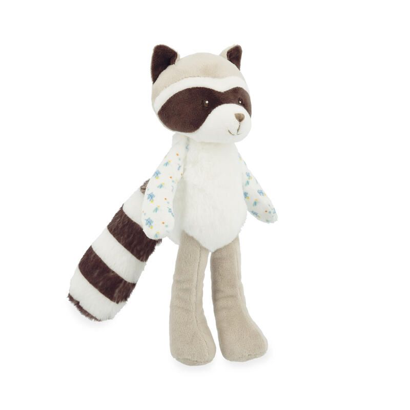 Pantin raton laveur Gaston Fripons Gris 25 cm  - kaloo
