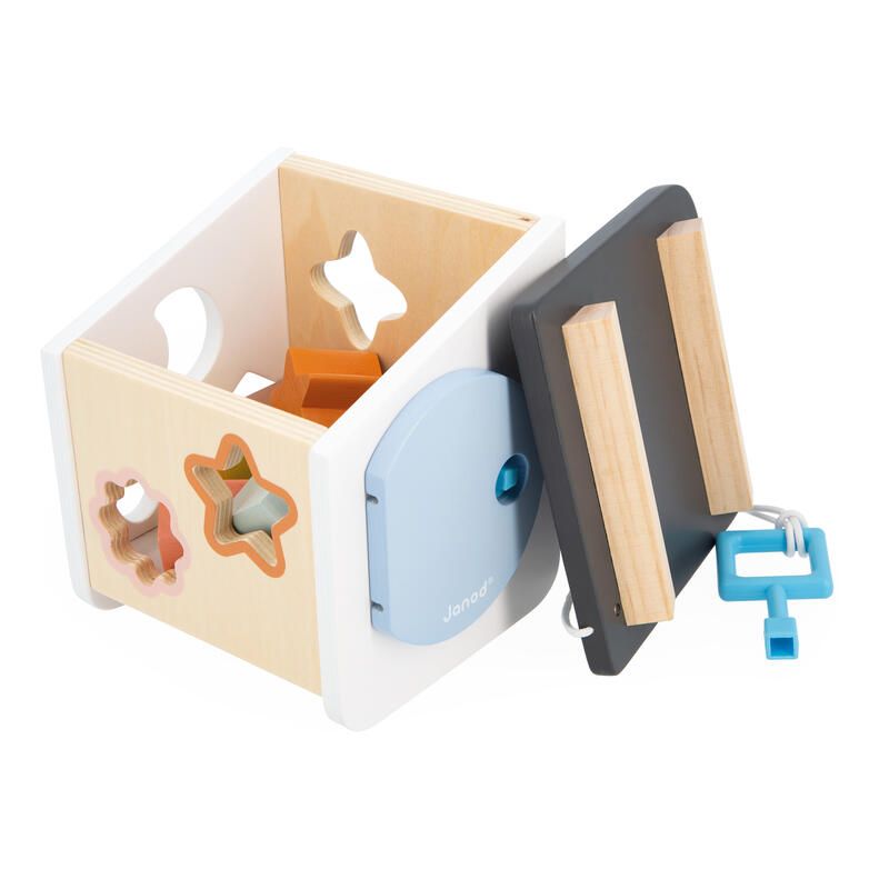 Maison Des Formes Oiseau Swc Multicolore - janod
