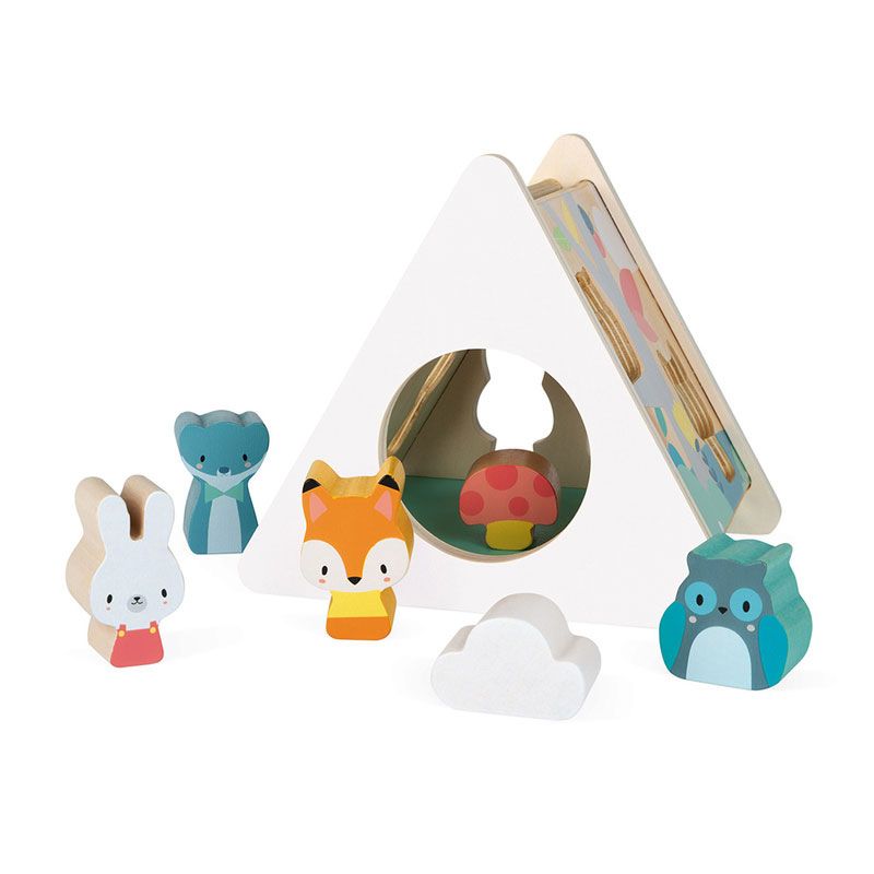 Boite A Formes Pure Multicolore - janod