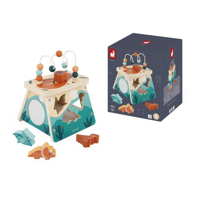 Volcan Multi-activites Dino Multicolore - janod